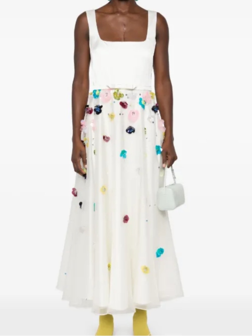 Viktor & Rolf Embroidered A-Line Gown - Multi